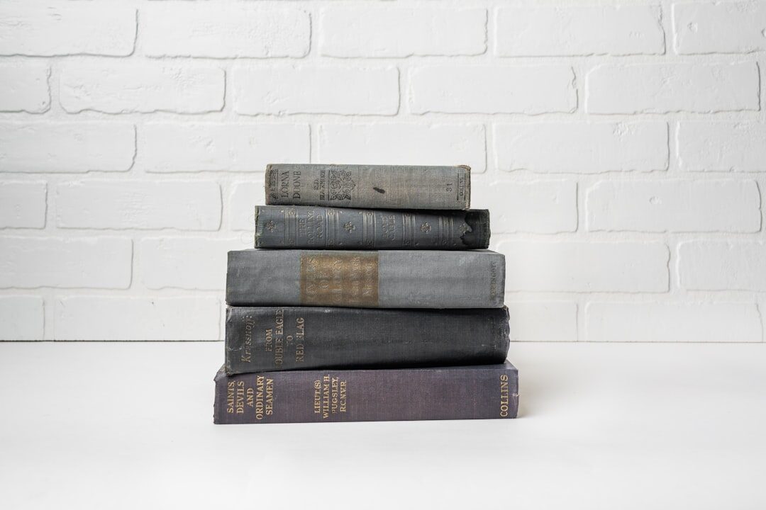 vintage book collection